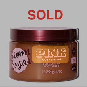 Victoria's Secret Pink Brown Sugar Body Scrub. New never opened.